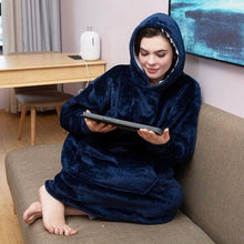 Load image into Gallery viewer, FluffyBear™ - Blanket Hoodie Oversized
